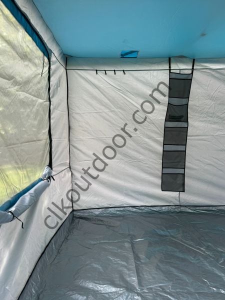 CLK 3x3 mt Kısa Bagaj Boy 115 cm Gazebo Portatif Kamp Çadırı Açık Gri