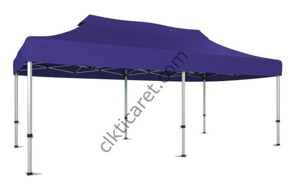 CLK 3x6 40 mm Katlanabilir Tente Gazebo Çadır Gazebo Çadır Lacivert