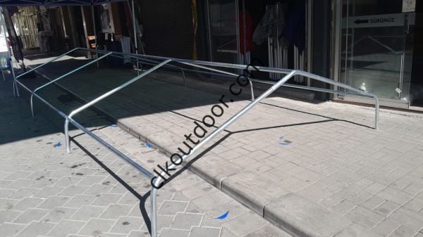 CLK 3x3 Metre Kamelya Bahçe Tentesi Kamp Karavan Kış Bahçesi Branda