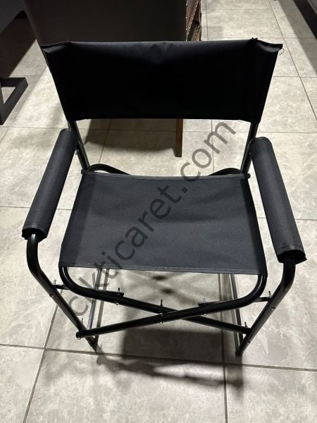 CLK Katlanır Kamp Rejisör Sandalyesi Sağlam Profil Portatif Sandalye