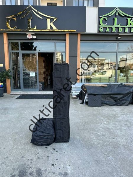 CLK 3x3 30 mm Profil Katlanır Gazebo Portatif Kamp Çadır Haki Yeşil Kamuflaj Detaylı