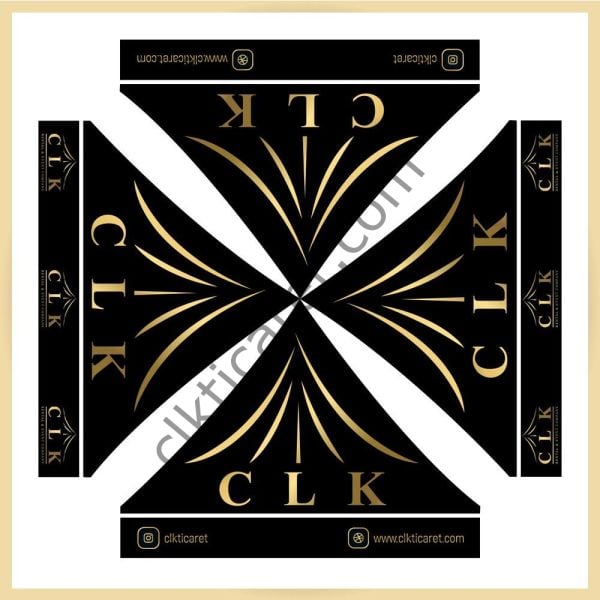CLK 3x3 mt Tavan Logo Baskılı Gazebo Katlanabilir Tente Stand Tanıtım Fuar Çadırı