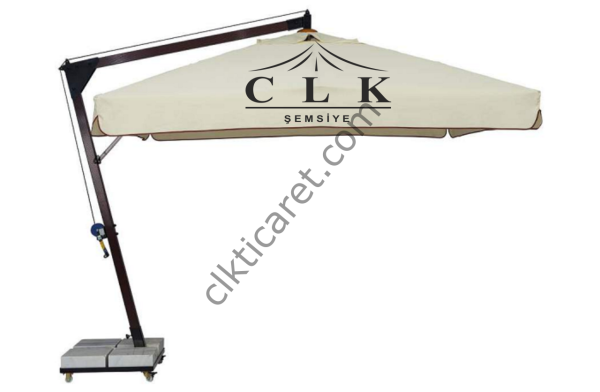 CLK Yandan Sabit Kollu Logo Baskılı Şemsiye İmalatı ve Satışı
