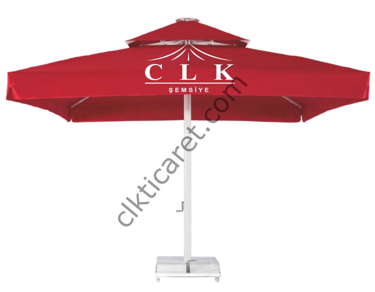CLK Bacalı Krank Teleskopik Logo Baskılı Şemsiye İmalatı ve Satışı