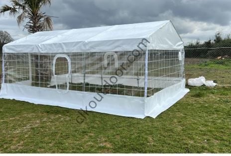 CLK 3x6 Metre Kamelya Bahçe Tentesi Kamp Karavan Kış Bahçesi Branda