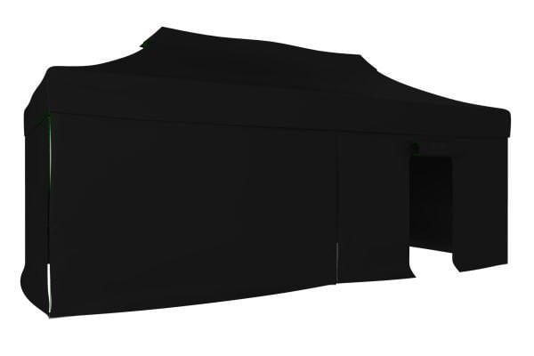 CLK 3x6 40 mm Katlanabilir Tente Gazebo Çadır Gazebo Çadır 3 Yan Kapalı 1 Kapılı