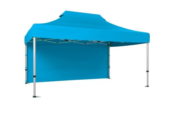 CLK 3x4,5 40 mm Katlanabilir Tente Gazebo Çadır Gazebo Çadır Arkası Kapalı