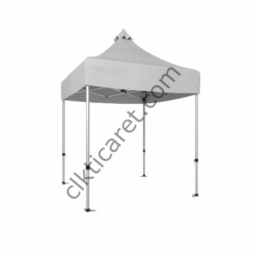 CLK 2x2 40mm Alüminyum Katlanabilir Tente Gazebo Çadır Beyaz