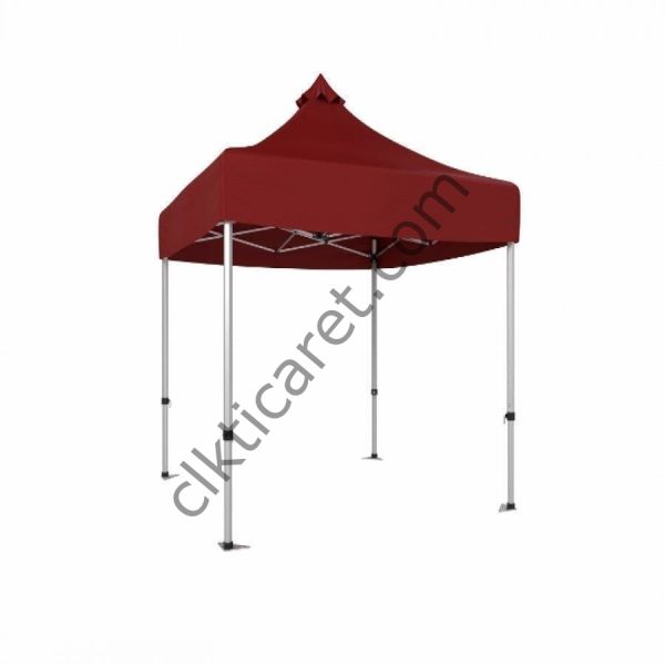 CLK 2x2 40mm Alüminyum Katlanabilir Tente Gazebo Çadır Bordo
