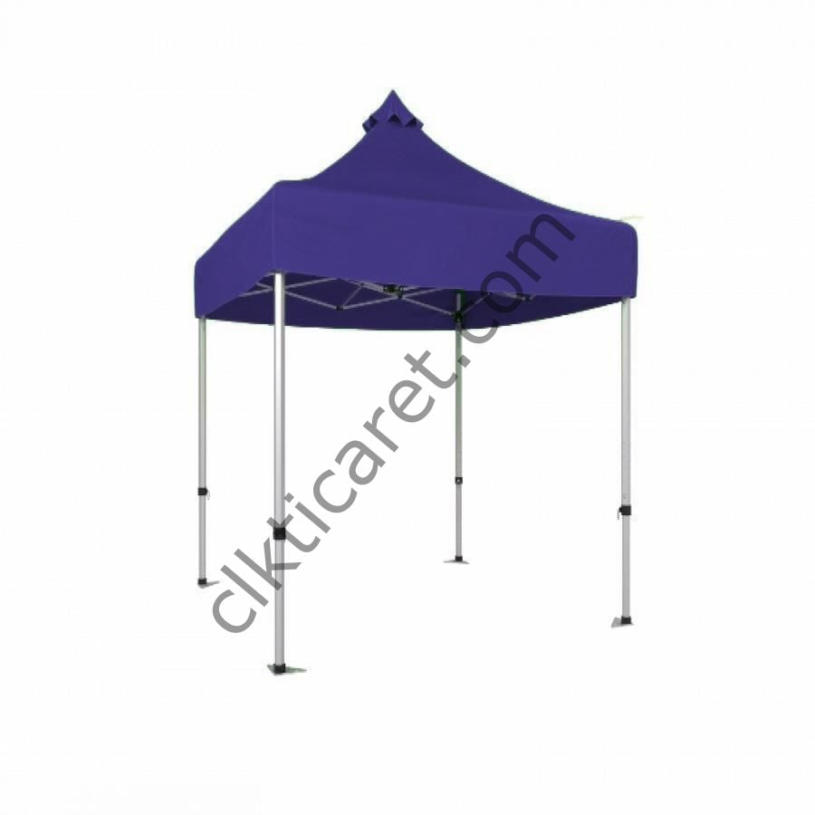 CLK 2x2 40mm Alüminyum Katlanabilir Tente Gazebo Çadır Lacivert