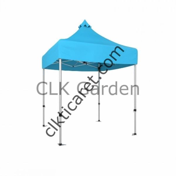 CLK 2x2 40mm Alüminyum Katlanabilir Tente Gazebo Çadır Açık Mavi (Turkuaz)