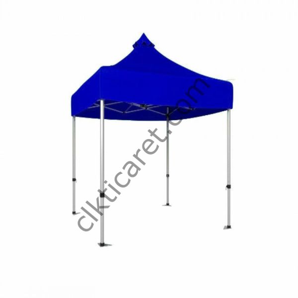 CLK 2x2 40mm Alüminyum Katlanabilir Tente Gazebo Çadır Saks Mavi
