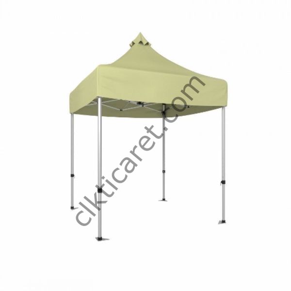 CLK 2x2 40mm Alüminyum Katlanabilir Tente Gazebo Çadır Krem