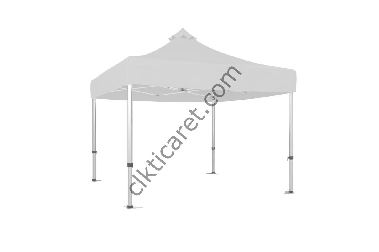 CLK 4x4 Katlanabilir Tente Gazebo Çadır 40mm Beyaz