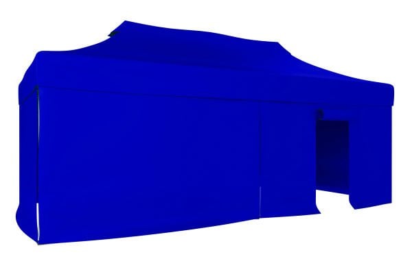 CLK 4x8 52mm Kalın Alüminyum Katlanabilir Tente Gazebo Çadır 3 Kenar Kapalı 1 Kapılı