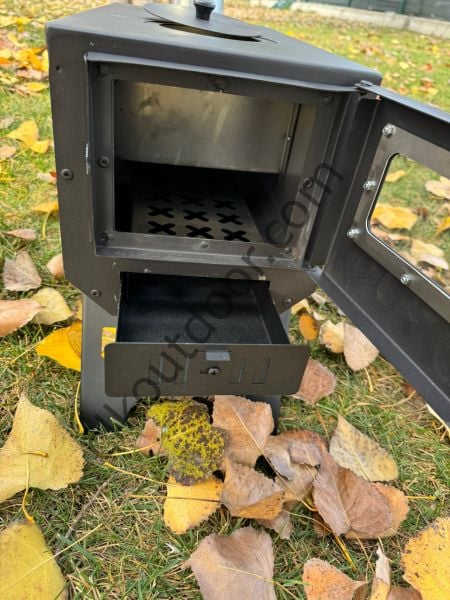 CLK Outdoor Kuzineli Kamp Sobası Dekoratif Camlı Model