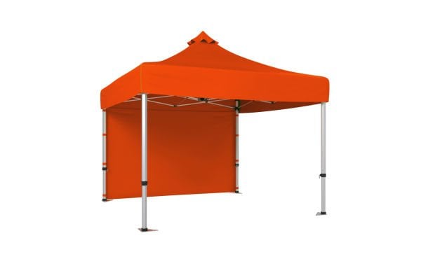 CLK 5x5 52mm Kalın Alüminyum Katlanabilir Tente Gazebo Çadır 1 Kenar Kapalı