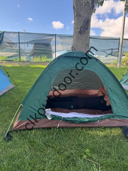 2-3 Kişilik Manuel Pop Up Kamp Çadırı 200x200x130 cm Pratik Kurulum