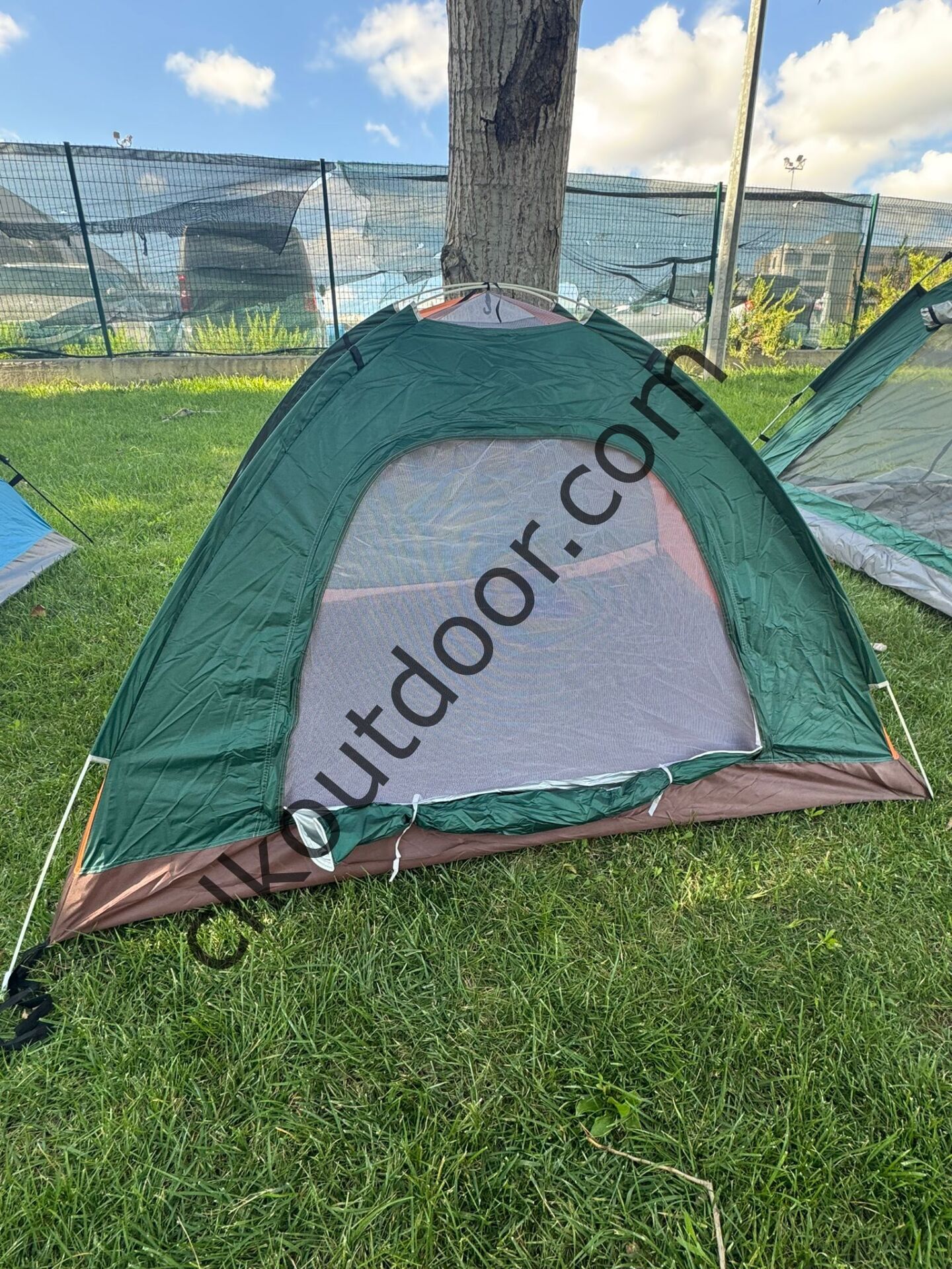 2-3 Kişilik Manuel Pop Up Kamp Çadırı 200x200x130 cm Pratik Kurulum