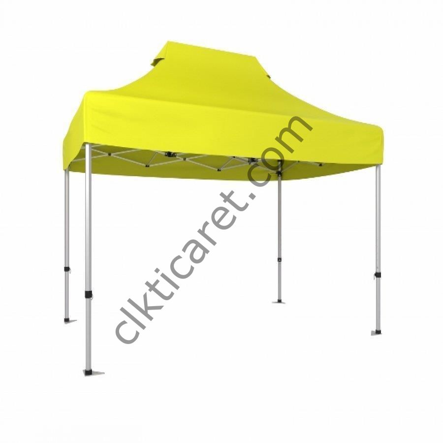 CLK 2x3 Katlanabilir Tente Gazebo Portatif Çadır Sarı
